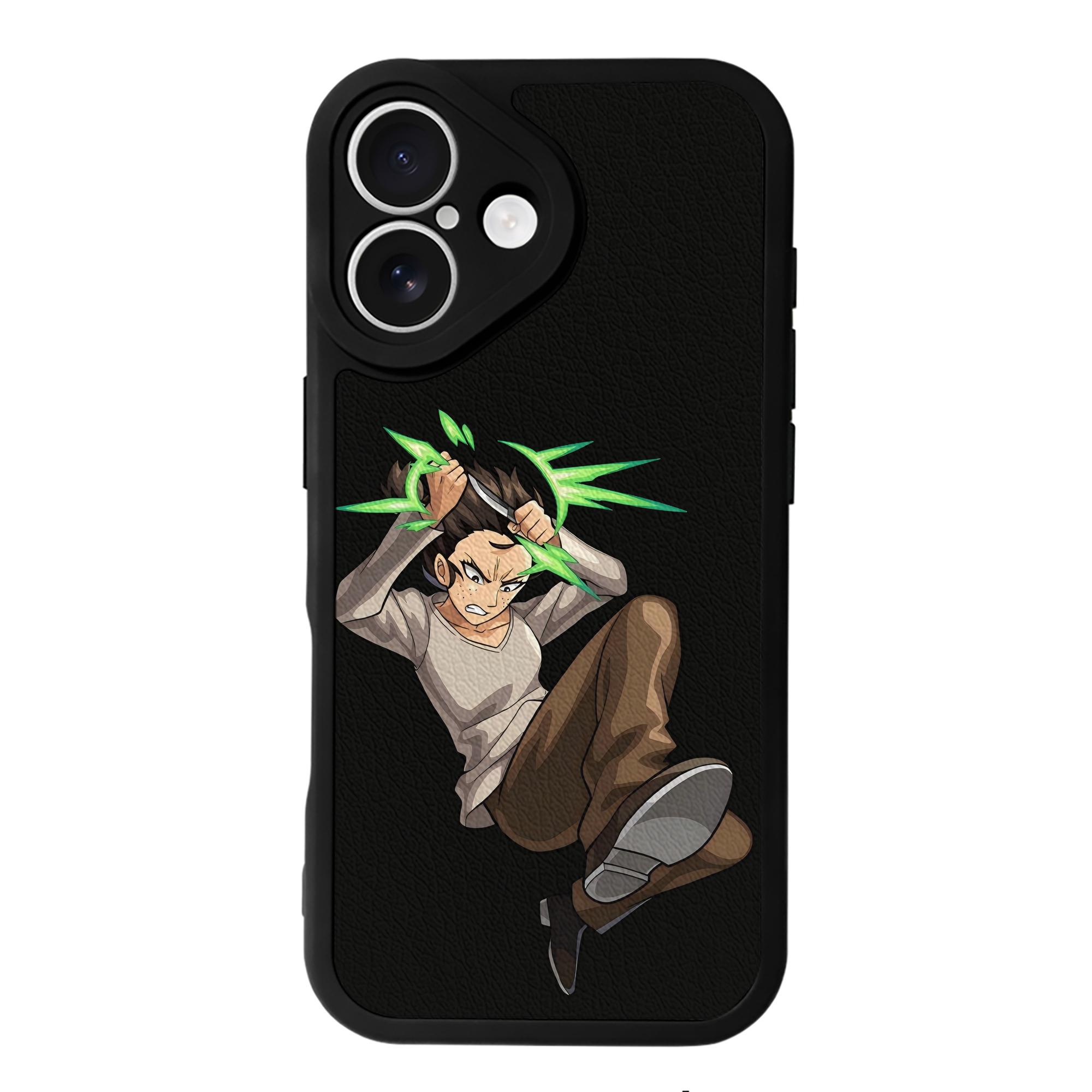 （画像用） 進撃の巨人 Attack on Titan 【iPhone 16シリーズ対応】シリコンスマホケース（レザー調） 材質：シリコン